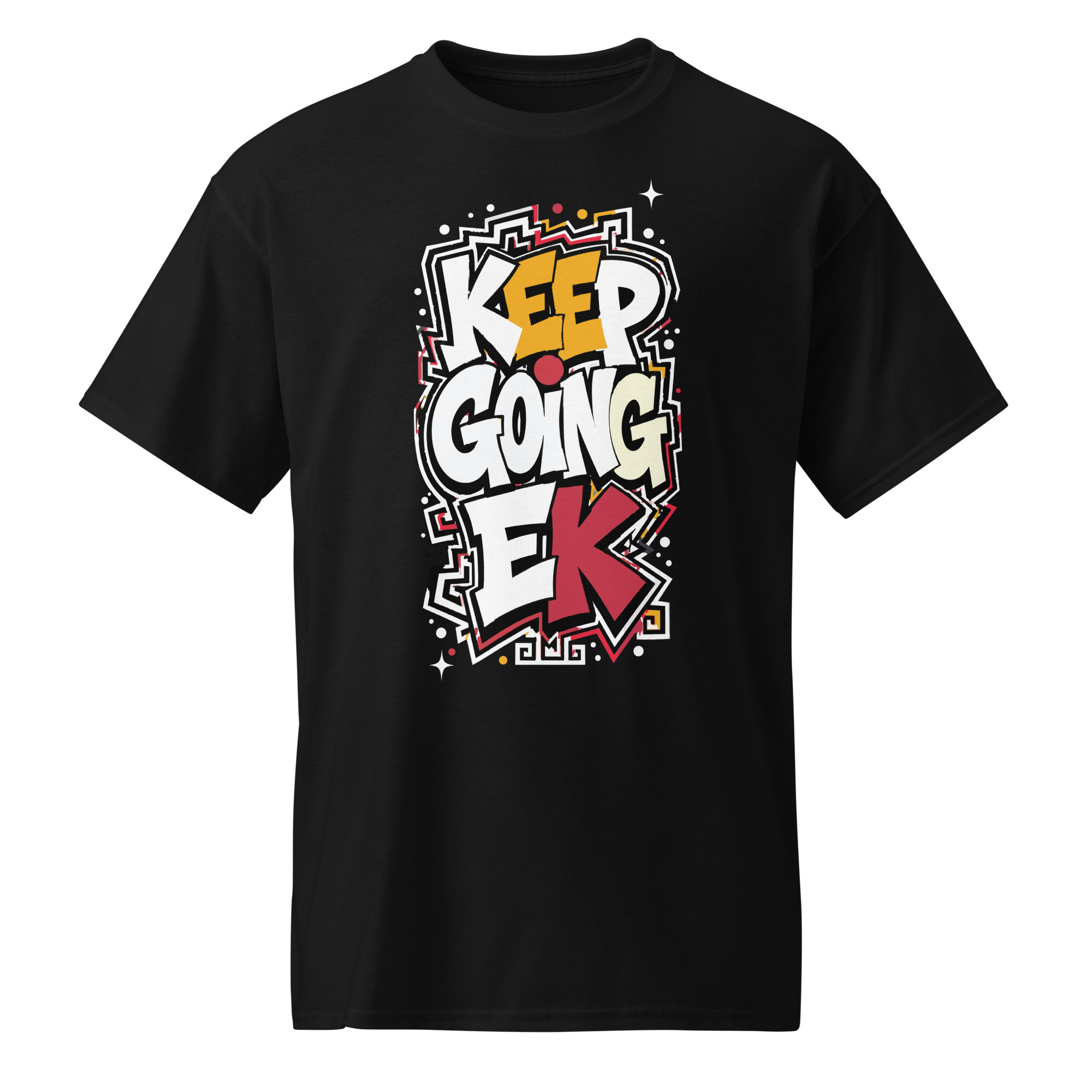 Bold Graffiti Style Typographic Sports T-Shirt | P2004202505F | 1307202601 - Image 2