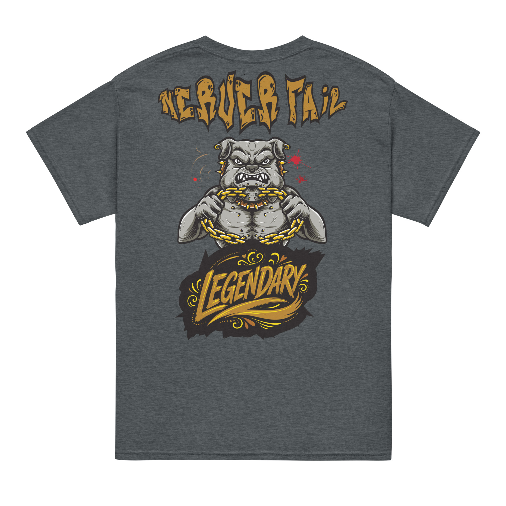 Bulldog Nickname Sports T-Shirt | P2004202505F | 2107202601