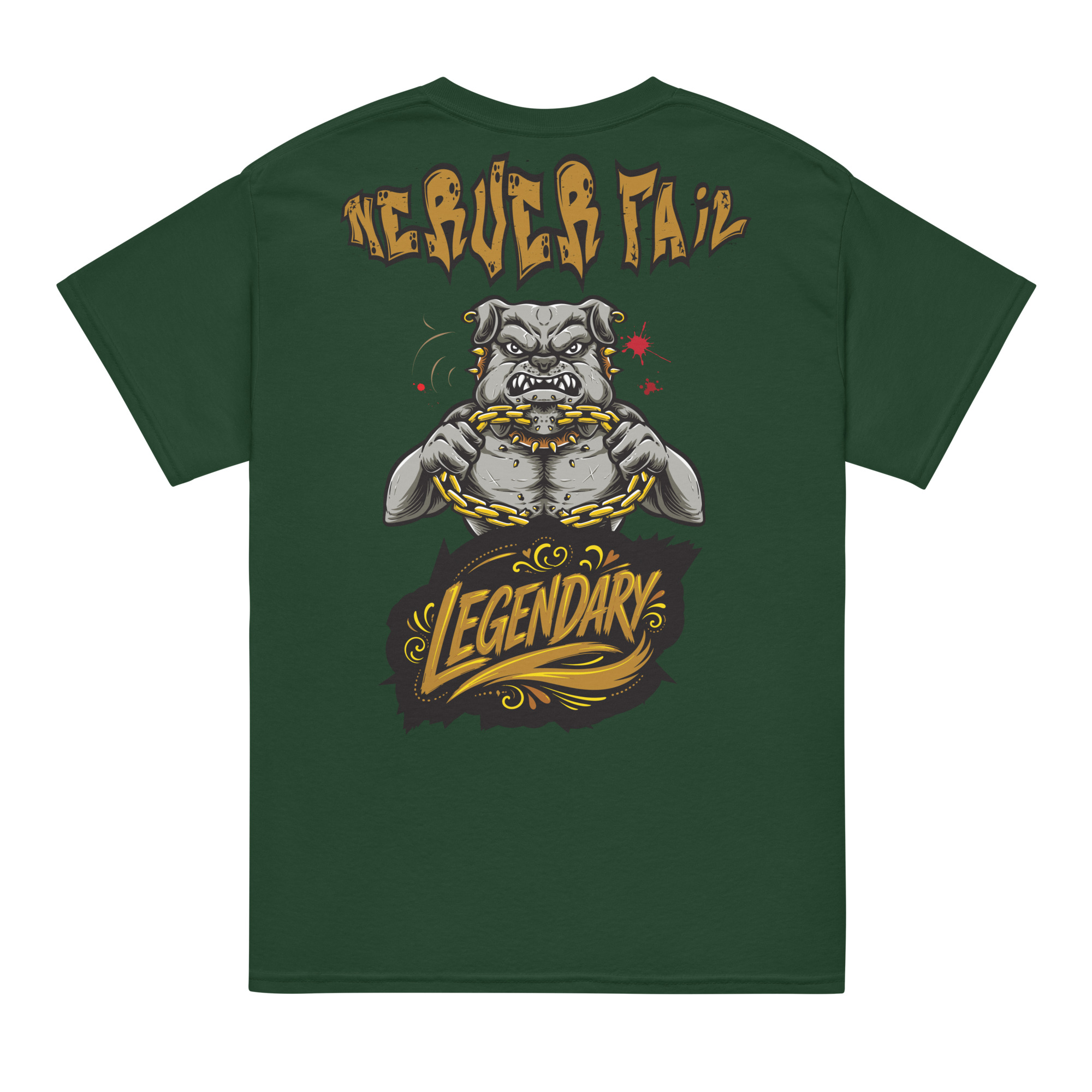 Bulldog Nickname Sports T-Shirt | P2004202505F | 2107202601 - Image 6