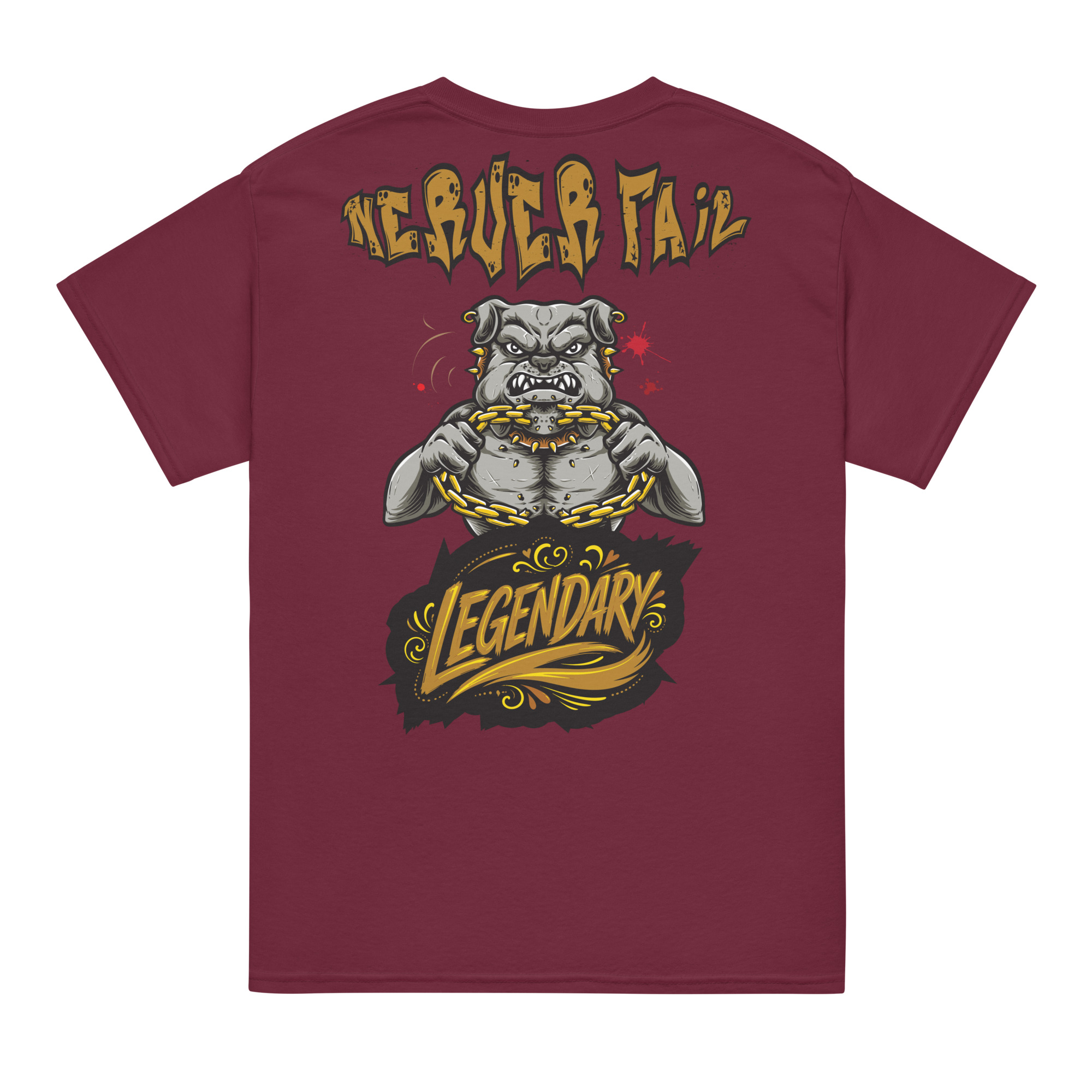 Bulldog Nickname Sports T-Shirt | P2004202505F | 2107202601 - Image 5