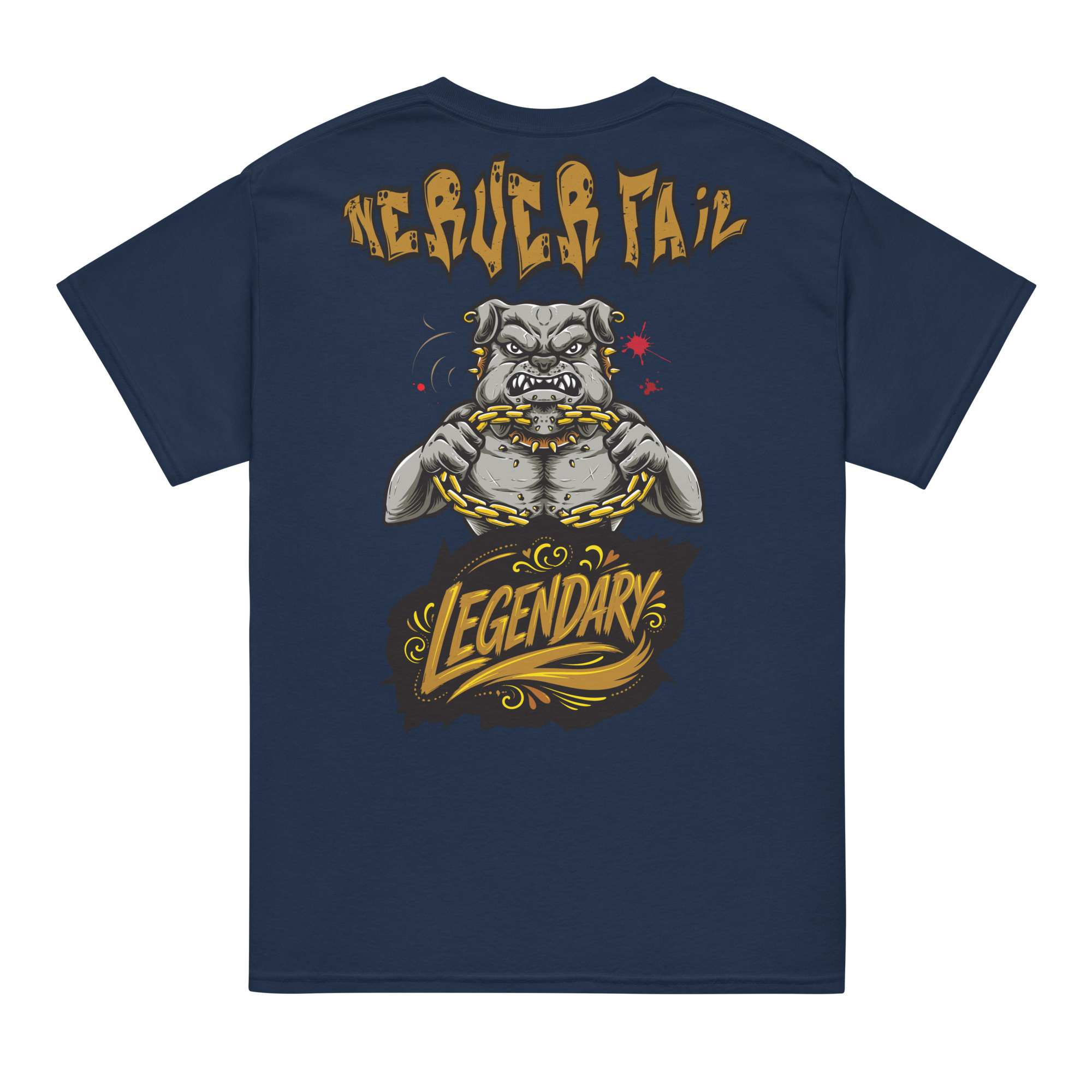 Bulldog Nickname Sports T-Shirt | P2004202505F | 2107202601 - Image 3