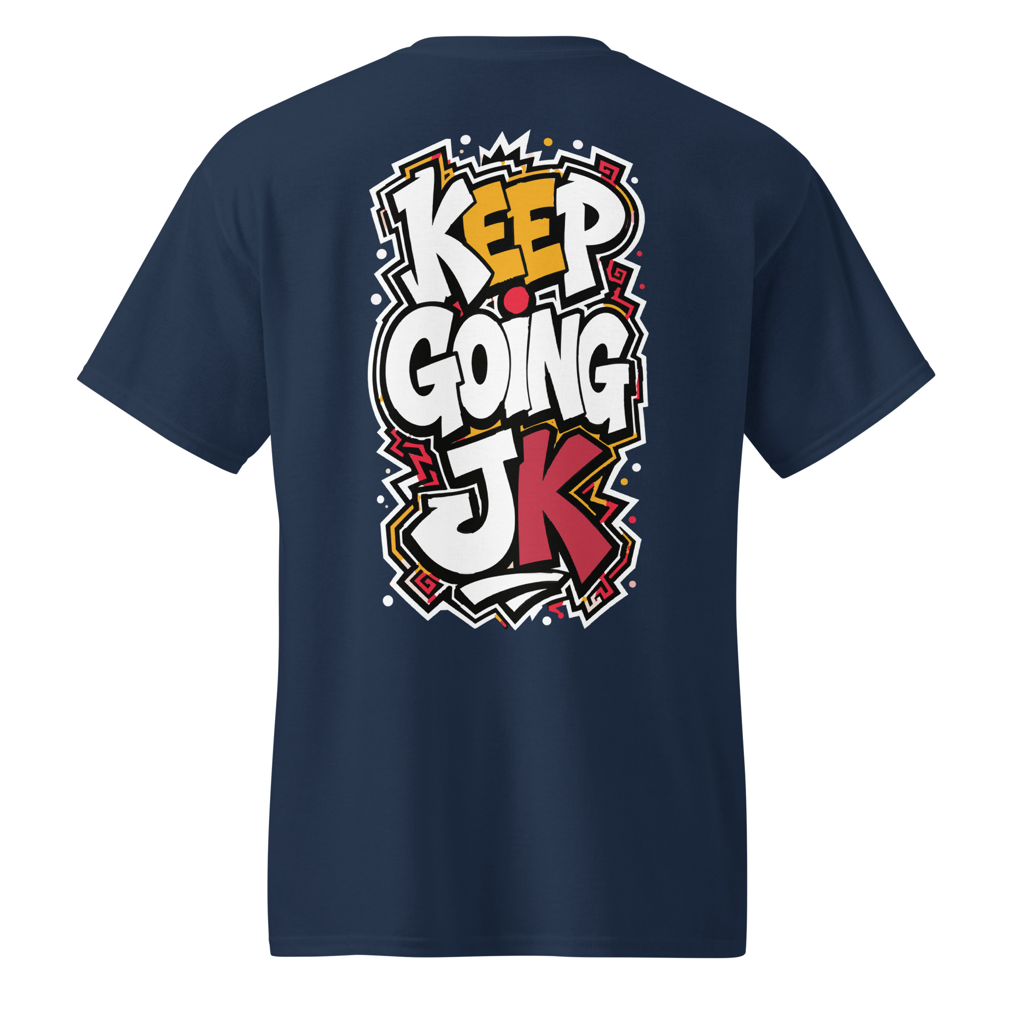 Bold Graffiti Style Typographic Sports T-Shirt | P2004202505F | 1307202601